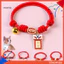 Vòng Cổ Mèo Lễ Hội Trang Trí Ngày Lễ Phụ Kiện Có Thể Điều Chỉnh Hoạt Hình Dệt Puppy Vòng Cổ Mèo Có Chuông Cho Năm Mới 2022