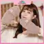 MYPANDA Găng Tay Nhung Mềm Mại Cho Mùa Thu Đông, Họa Tiết Hoạt Hình Dễ Thương, Phù Hợp Học Sinh