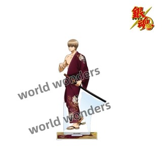 Mô hình Standee Gintama Gintoki Hijikata Okita Katsura Takasugi Acrylic Anime Linh Hồn Bạc decor bàn học quà tặng cực