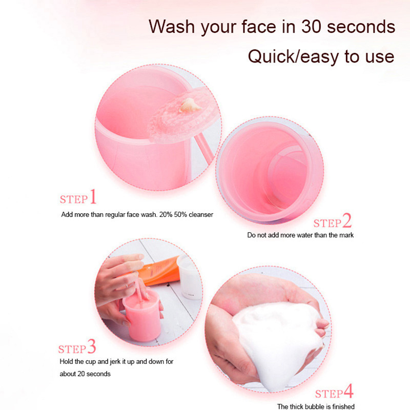 【Roshy】🍧Cốc tạo bọt sữa rửa mặt tại nhà, hộp tạo bọt xà phòng tiện dụng