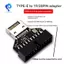 USB3 Type-E 20Pin sang USB 19P Chassis Front Convert the Bo mạch chủ Type-E Expansion Card Type-E Giao diện Type-E sang USB 19P