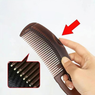 Lược Chải Tóc Thiết Kế Dạng Ấn Mát Xa Da Đầu Chống Gàu Tiện Dụng 5.2x21cm SUNN0