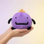 Mới Wemmbu Sang Trọng Đồ Chơi Phụ Kiện Trò Chơi Kawaii Tím Hoạt Hình Sang Trọng Đồ Chơi Nhân Vật Trò Chơi Trang Trí Đồ Trang Trí Quà Tặng Cho Bé Trai Bé Gái