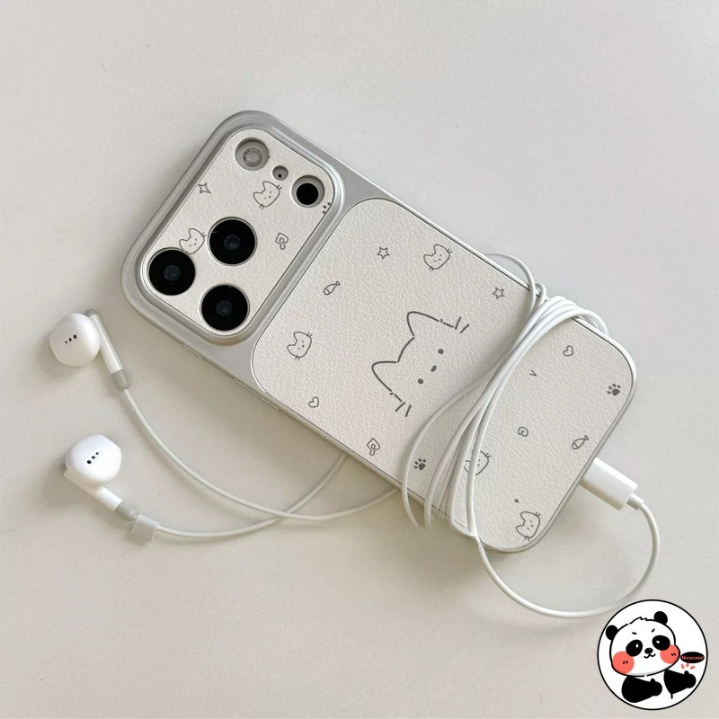 Ốp Điện Thoại Mèo Dễ Thương Cho Redmi Note 15 14 13 12 12S Turbo 11 SE 11S 11T 10 9 Pro Max Lite 10S 9S 8 Pro Plus 5G 4G Vỏ Da PU Hoạt Hình Kitty Simple Ins Style Vỏ Mềm 3D