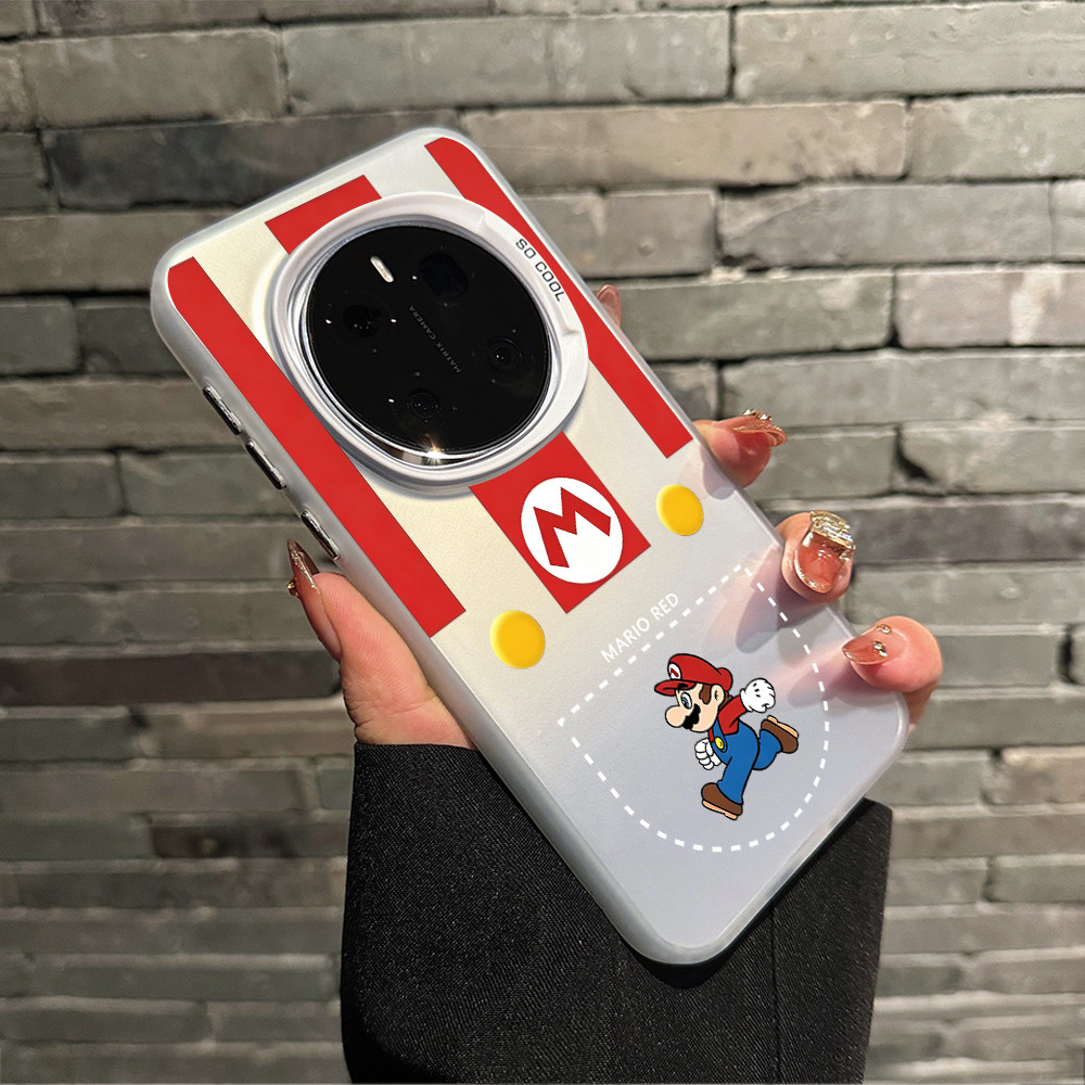 Vỏ điện thoại cứng siêu Mario cho Honor 8/7/6 Pro, GT Pro, Win RT, X60/X9D/X9C, 300/400; chống sốc, mặt lưng nhám