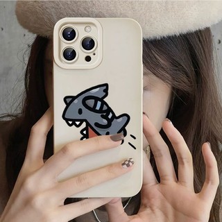 Ốp lưng iPhone hình cá mập silicone lỏng mềm - iP 7/8/X/XS/11/12/13/14/15/16/17/Plus/Pro/Max/Air
