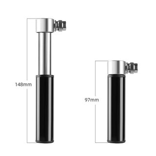 Bơm Xe Đạp Mini Hợp Kim Nhôm Van Kép Cho Xe Đạp Thể Thao Ngoài Trời