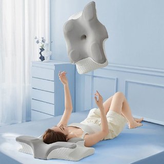 Chỉnh hình bướm Memory Foam Gối hỗ trợ cổ tử cung Gối ngủ giảm đau cổ