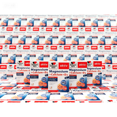 TPBVSK Magnesium Calcium D3 - Bổ Sung Canxi, Magie, Vitamin D3 Hỗ Trợ Xương Chắc Khỏe (Hộp 30 viên)