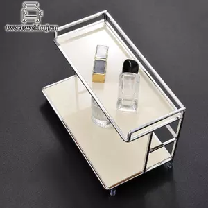 Tweeduj Kim Loại Để Bàn Xếp Lớp Lưu Trữ Ra, Bàn Hai Lớp Ra, Cốc Nước Và Cốc Cà Phê Lưu Trữ Ra, Mỹ Phẩm Bảo Quản Ra VN