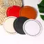 Nhíp Túi Dệt Kim Đáy Tròn Túi Da PU Đáy Handmade Đáy Có Lỗ DIY Móc Túi Đáy Phụ Kiện VN