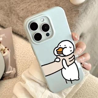 Vịt nhào vịt thích hợp cho trường hợp iPhone 17pro iPhone 16/15/14pro Jelly Case