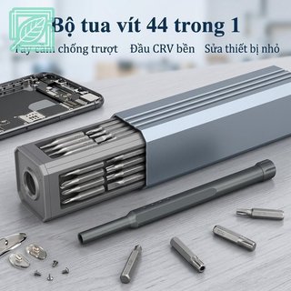 Bộ tuốc nơ vít chính xác 44 trong 1 Bit từ tính Tay cầm bằng nhôm Điện thoại Sửa chữa đồng hồ máy tính xách tay