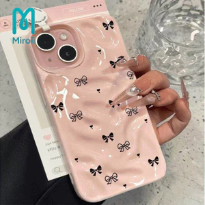 Ốp lưng mềm chống sốc cười Cây cung cho iPhone 17/16/15/14/13/12/11 Pro Max/7/8 Plus/XR/XS Max/SE