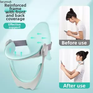Nẹp cổ LACYESUK - Điều Chỉnh Được, Thoải Mái & Mềm Mại để Hỗ Trợ và Giảm Áp Lực Cho Cổ