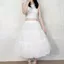 IAPPORTUNIA Petticoat, Không có vòng Gothic Underskirt Crinoline, Thời trang màu trắng thoáng khí Cosplay Ball Gown Petticoats Đầm dự tiệc