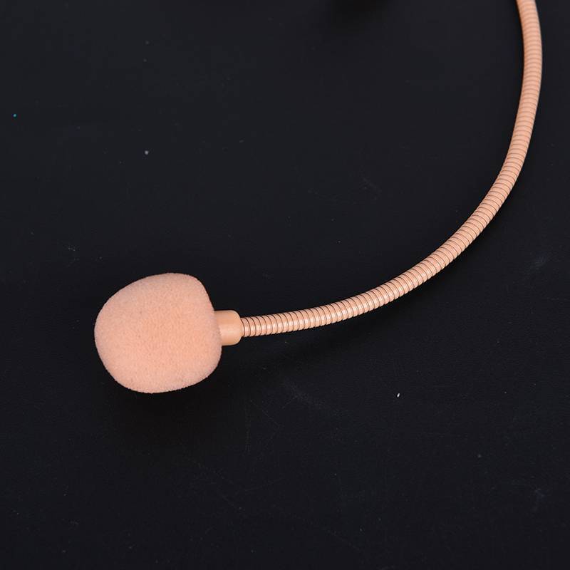 Tai nghe ngưng tụ JINHF Headworn Micro Bộ phát gói thân không dây Cắm 3,5 mm HOT