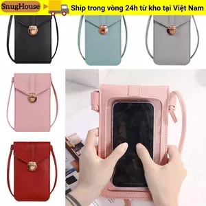 SNUGHOUSE Màn hình cảm ứng Ví điện thoại di động Dây đeo điện thoại thông minh Túi xách