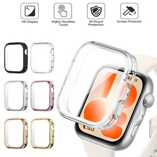 Mạ TPU Mềm Cho Huawei Watch Fit 5 Pro Vỏ Bảo Vệ Cản Màn Hình Cho Huawei Watch Fit5 Fit5Pro Fit 5 5Pro Vỏ Mềm + Phim Đồng Hồ Thông Minh Full Cover