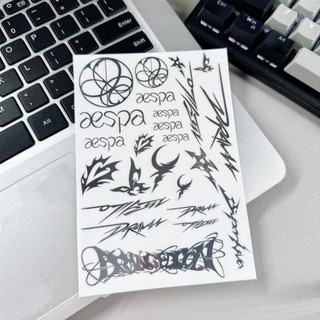 3d Ba Chiều Nhãn Dán Kim Loại aespa Cô Gái Nhóm Tuổi Regret Ngôi Sao Hàng Hóa Máy Tính Bảng Điện Thoại Notebook Nhãn Dán Trang Trí 2026.4.29