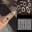 TRTR Châu Âu Retro Khung Ảnh Hình Khắc Silicon Móng Tay Khuôn Dập Móng Tay DIY Nail Salon Thiết Kế Lập Thể Làm Móng Tay Nghệ Thuật Dụng Cụ VN