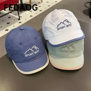 Mũ bóng chày cho bé FEDAOG, Mũ chống nắng thoáng khí cho trẻ em, Mũ lưỡi vịt khô nhanh có thể điều chỉnh Unisex Mùa hè