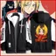 YB1 Haikyuu Hinata Shoyo Oikawa Tooru Tobio Kageyama áo khoác dây kéo Áo khoác Hoodie cardigan áo len Unisex Cosplay BY1