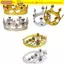 CORALTIDE Vương miện nam Halloween King Trang phục Phụ kiện Trang sức Vương miện công chúa