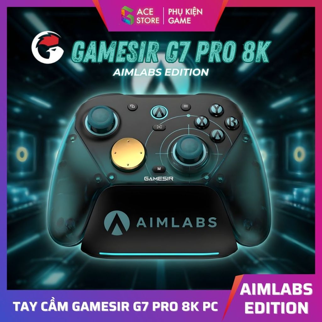 Tay cầm GameSir G7 Pro 8K Aimlabs Edition