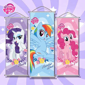 My Little Pony Tranh Poster Triển Lãm Truyện Tranh Hai Chiều Phòng Khách Tranh Sách Tranh Trang Trí Trẻ Em Tranh Vải Trang Trí 26.5.11
