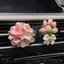Tulip Hydrangea Xe Hơi Hương Liệu Cửa Thoát Khí Hoa Khuếch Tán Đá Phụ Kiện Nội Thất Ô Tô Đồ Trang Trí Xe Hơi Nữ
