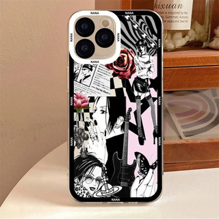 Anime Nhật Bản Nana Oosaki Ốp Điện Thoại IPhone 17 15 16 Pro Max 16E 16 Plus 17 Air Trong Suốt TPU Bảo Vệ Toàn Diện Siêu Mỏng Chống Sốc Sang Trọng Mềm Mại Dễ Thương Vỏ Thời Trang