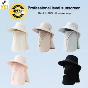 < YEI > Mũ che nắng mùa hè cưỡi ngựa bảo vệ Mũ che nắng Mũ che nắng thoáng khí Mũ che mặt mới