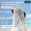 Mũ Chống Nắng HomeMate Trùm Đầu Lụa Băng, Nón Ninja Che Mặt Chống UV Thoáng Khí Đi Xe Máy