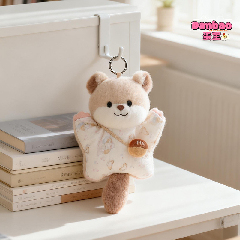 [DANBAO] Cần Ôm Động Vật Nhỏ Đồ Chơi Sang Trọng Cho Bé Mặt Dây Chuyền Khỉ Nhỏ Dễ Thương Sóc Chim Cánh Cụt Vịt Ngỗng Lớn Chất Liệu Quà Tặng Mềm Cho Bé Gái Quà Tặng Sinh Nhật DANBAO Đồ Chơi