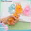 < Pluscloth > Đồ chơi giảm căng thẳng bóp động vật lấp lánh – Salamander Rabbit Bear Octopus Capybara Bóng thần tài giác quan để giải nén và giảm lo âu Bóng căng thẳng di động
