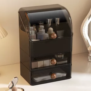 Hộp Bảo Quản Mỹ Phẩm Máy Tính Để Bàn Hộ Gia Đình Chăm Sóc Da Bảo Quản Sản Phẩm Hộp Đựng Mỹ Phẩm Chống Bụi Bàn Rửa Kệ QXYC