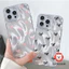 Ốp lưng iphone IMD lông vũ nơ nhỏ hồng đen 6s/6plus/7/8/plus/x/xs/11/12/13/14/15/pro/max/plus/promax- Awifi Case Z5-16