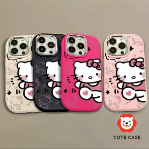 Ốp lưng iPhone Yêu hello kitty Cho iPhone 16 Promax 15 11 12 13 14plus xr xsmax 16plus