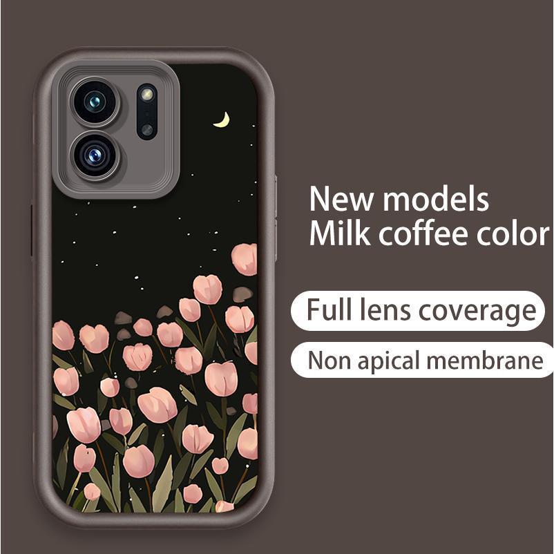 Ốp Lưng Cho OPPO A5X A6 A6X 4G 5G Hoạt Hình Silicon Mềm Đáng Yêu Ốp lưng TPU Hoa Tulip Angel Eye Ốp Lưng Chống Sốc