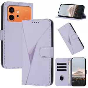 Ốp Lưng Cho Honor 600 Pro Thiết Kế Tam Giác Nổi Thẻ Da Solots Dây Đeo Tay TPU Mềm Chống Rơi Vỏ Điện Thoại