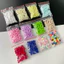 Hạt Bông Pom Pom Mix Màu Dùng Làm Handmade, Trang Trí, Phụ Kiện May Mặc 1cm và 2cm và 1.5cm ANGIHOME