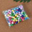 Hạt Bông Pom Pom Mix Màu Dùng Làm Handmade, Trang Trí, Phụ Kiện May Mặc 1cm và 2cm và 1.5cm ANGIHOME