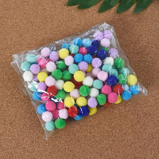 [hỏa tốc hcm] Hạt Bông Pom Pom Mix Màu Dùng Làm Handmade, Trang Trí, Phụ Kiện May Mặc 1cm và 2cm và 1.5cm ANGIHOME