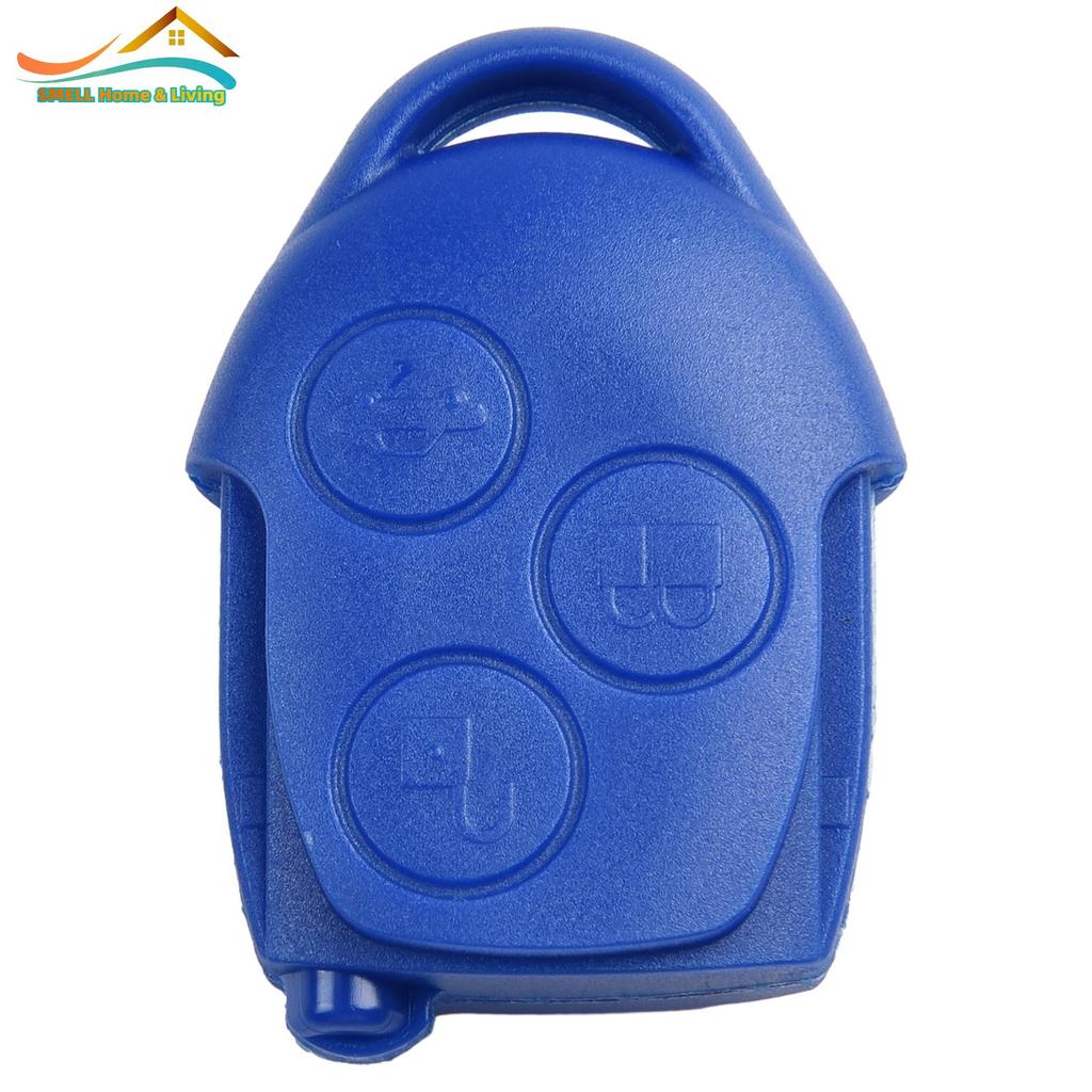 KEY FOB CASE Key Shell Màu xanh hoàn toàn mới Điều khiển từ xa chất lượng cao cho Ford Focus Transit