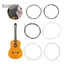 Guansfs Huairdum Dây Đàn Guitar Chất Liệu Nylon Đàn Guitar Cổ Điển Nhạc Cụ Phụ Kiện Thay Thế Một Phần dành cho Tất Cả Người Yêu(1)