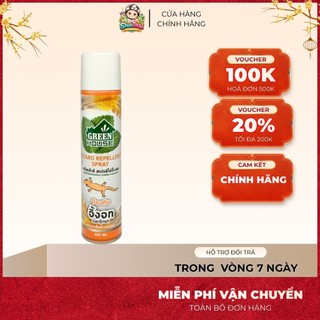 Chai Xịt Đuổi Thằn Lằn Green House Lizard Repellent Spray 300ml