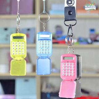 Móc chìa khóa ITRUMPET, Màn hình 8 chữ số Máy tính sáng tạo, Đồ dùng học tập Mini nhẹ đa chức năng di động