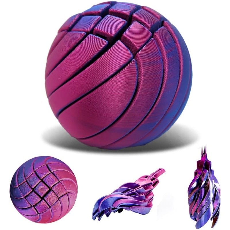 Sáng Tạo Twistsphere Slime Ball Fidget Đồ Chơi 3D In Hình Lưu Lượng Lỏng Thiết Kế Xoay Chống Căng Thẳng Di Động Đồ Chơi Cảm Giác Quà Tặng