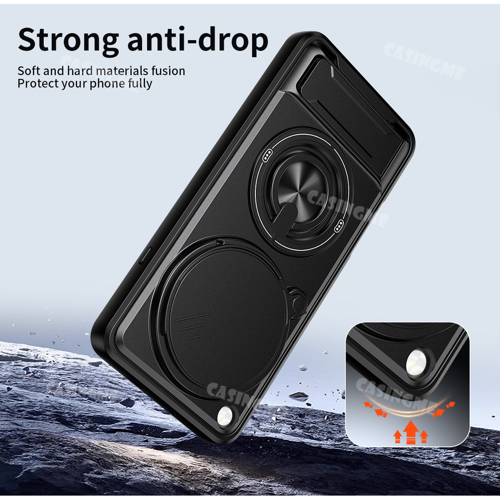Oppo Find X9 Ultra 2026 Armor Holder Vỏ Điện Thoại Từ Tính Cho Oppo FindX9Ultra FindX9 Find X9s X9 Pro Ultra 5G 4G Vỏ Bảo Vệ Giá Đỡ Mặt Sau